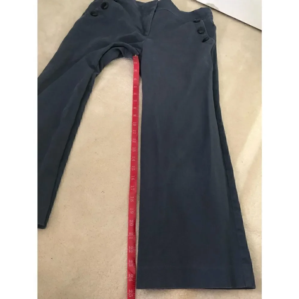 LOFT Sailor Style Cropped Pants - Picture 2 of 10